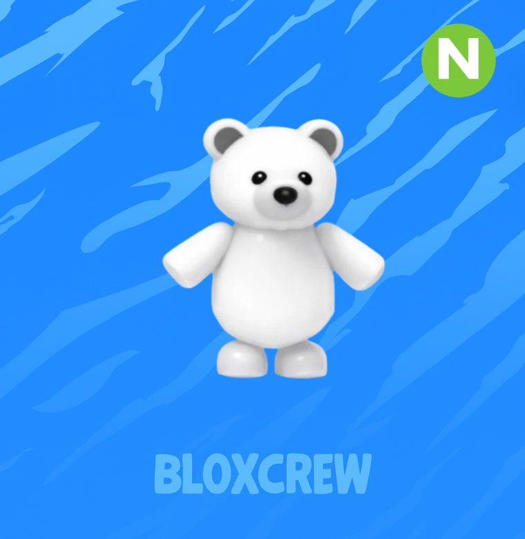 Neon Polar Bear