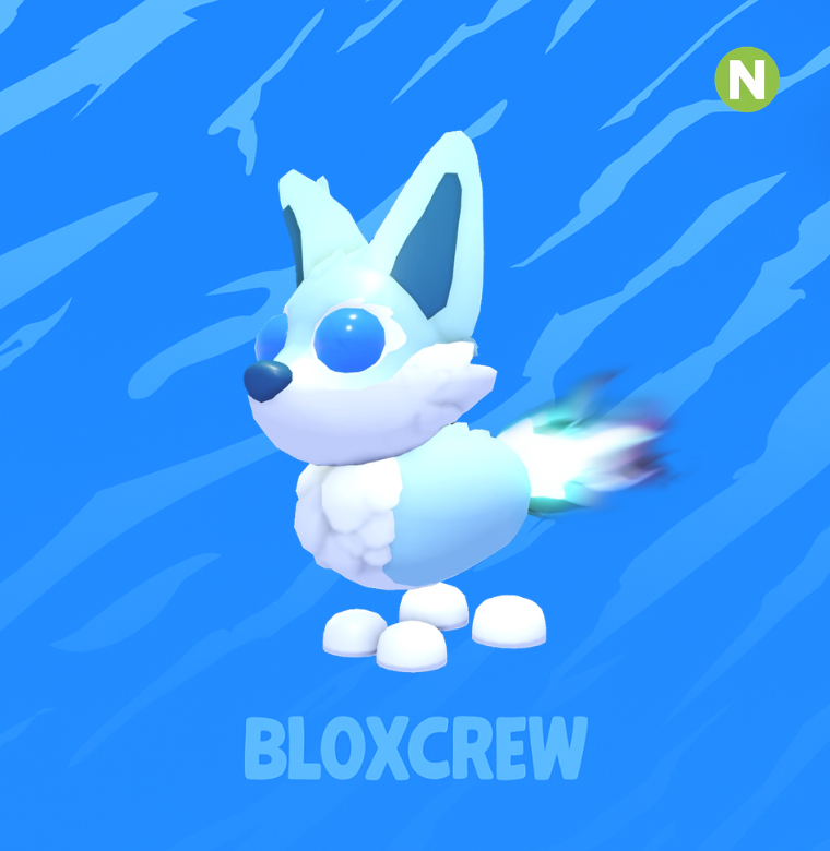 Neon Aurora Fox