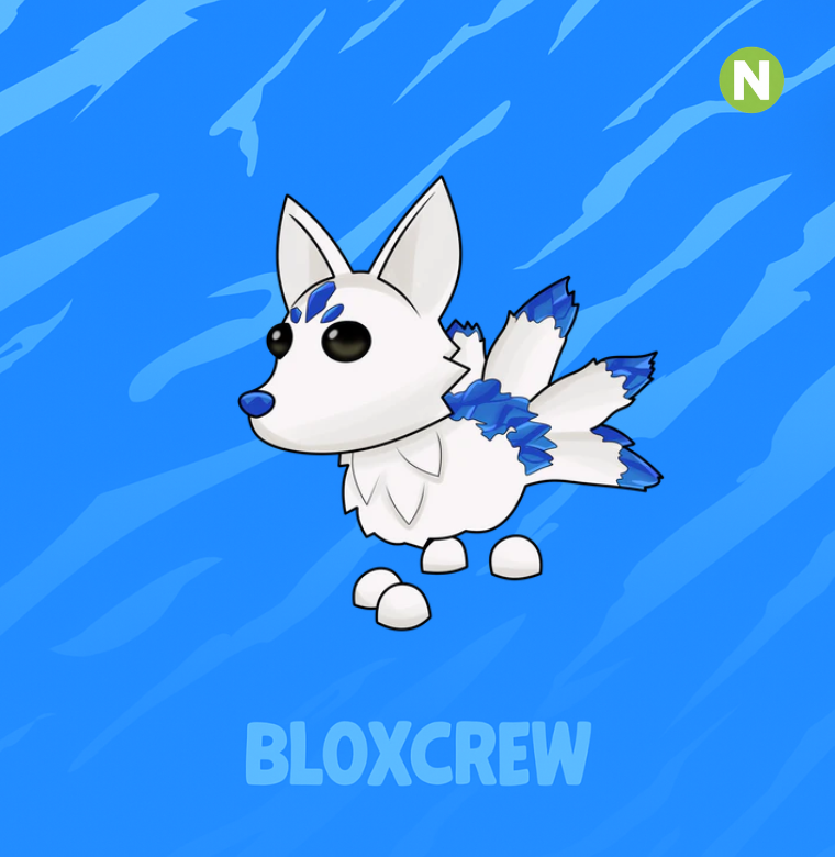 Neon Glacier Kitsune