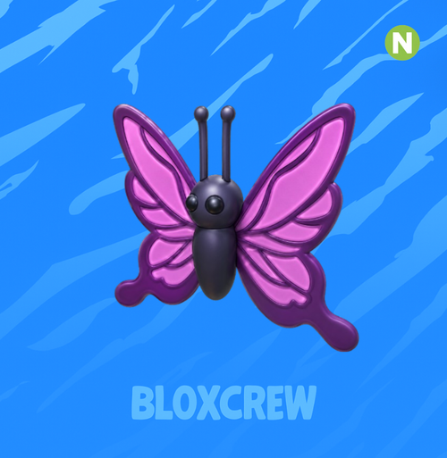 Neon Purple Butterfly