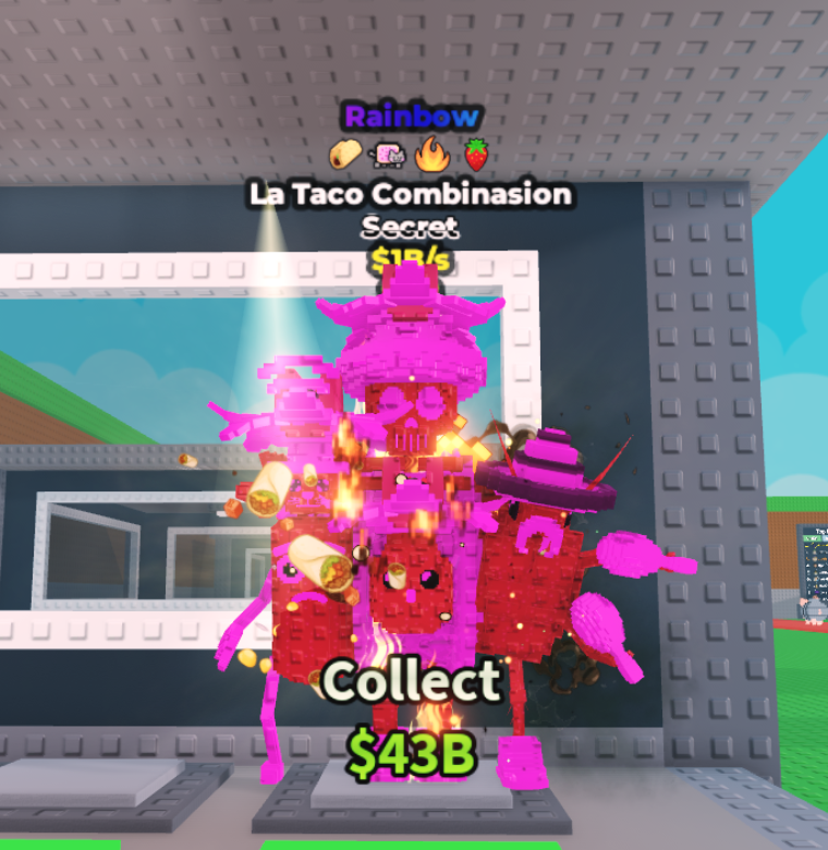 Strawberry + Rainbow 1B/s La Taco Combinasion *1OF20*